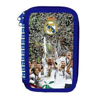 Distribuidor mayorista de Plumier triple Real Madrid Campeones
